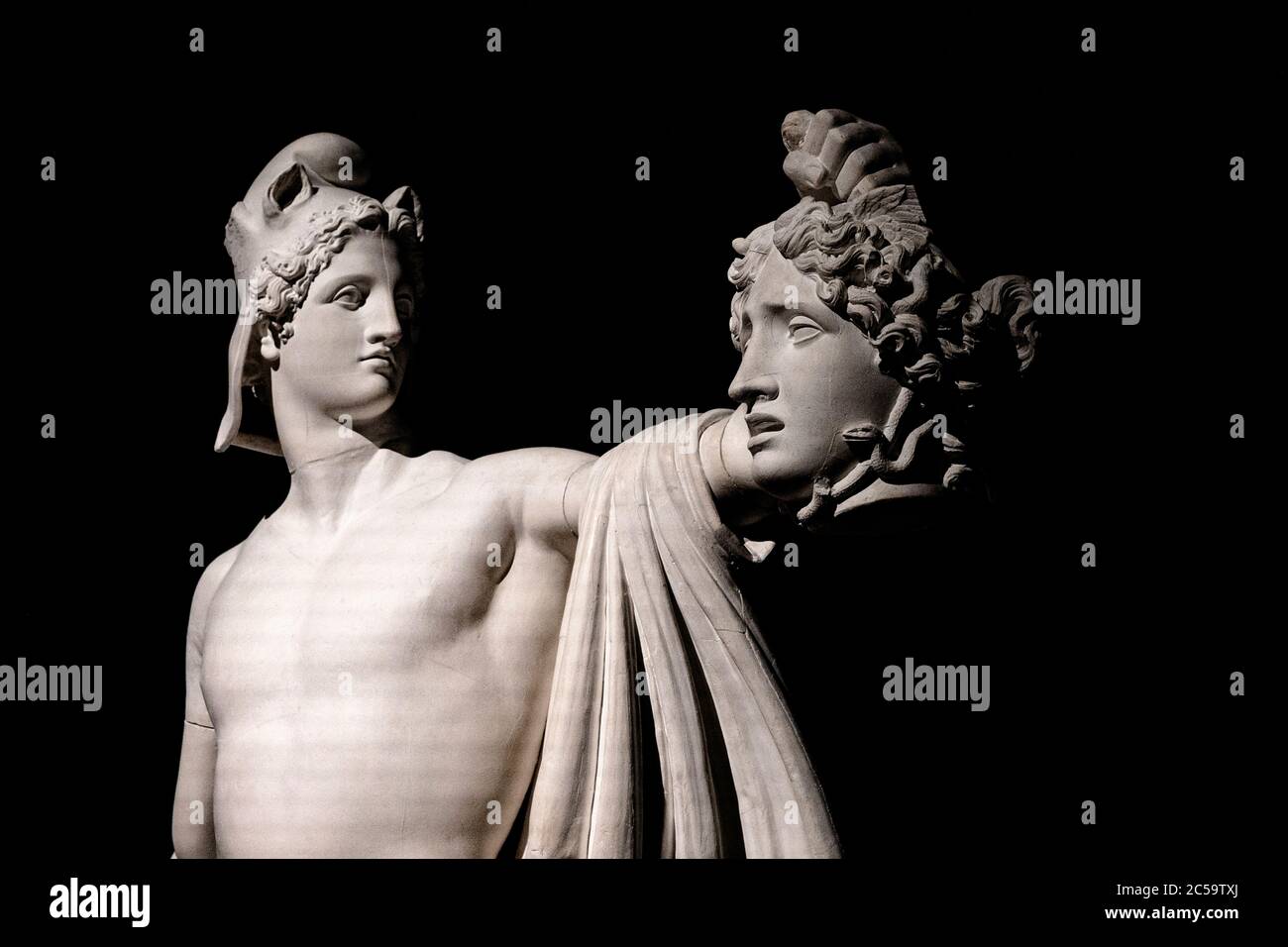 Triumphant Perseus, by Antonio Canova Stock Photo