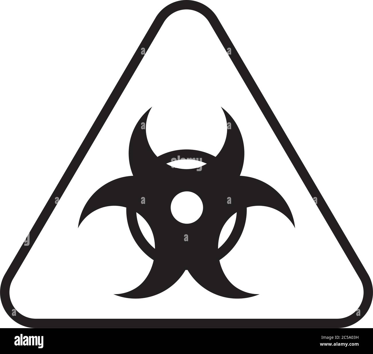 Biohazard Symbol Black And White Stock Photos & Images - Alamy