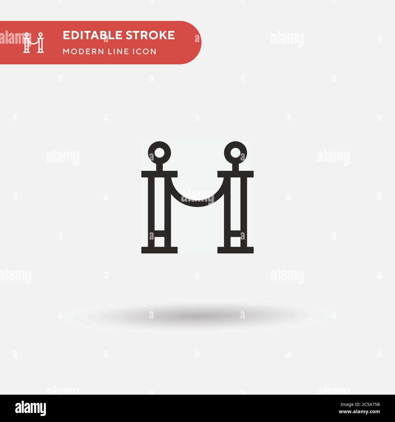 Queue icon Stock Vector Images - Alamy