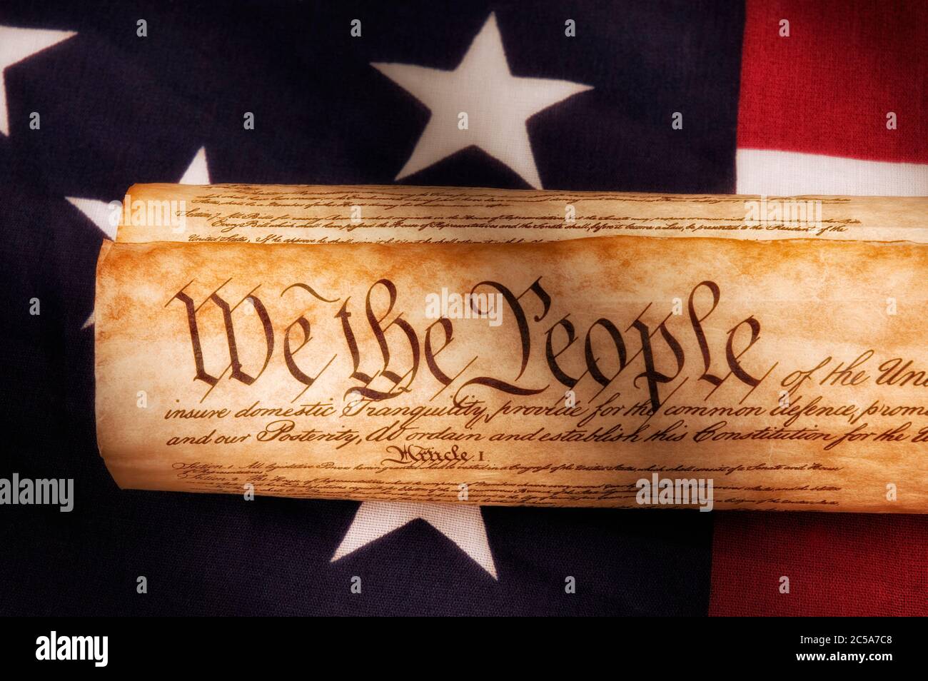 Constitution usa scroll hi-res stock photography and images - Alamy