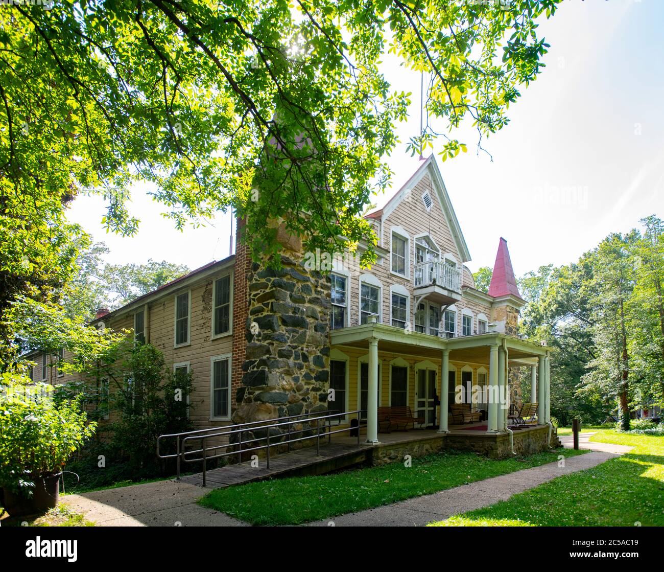 USA Maryland Glen Echo MD Clara Barton House founder of the American