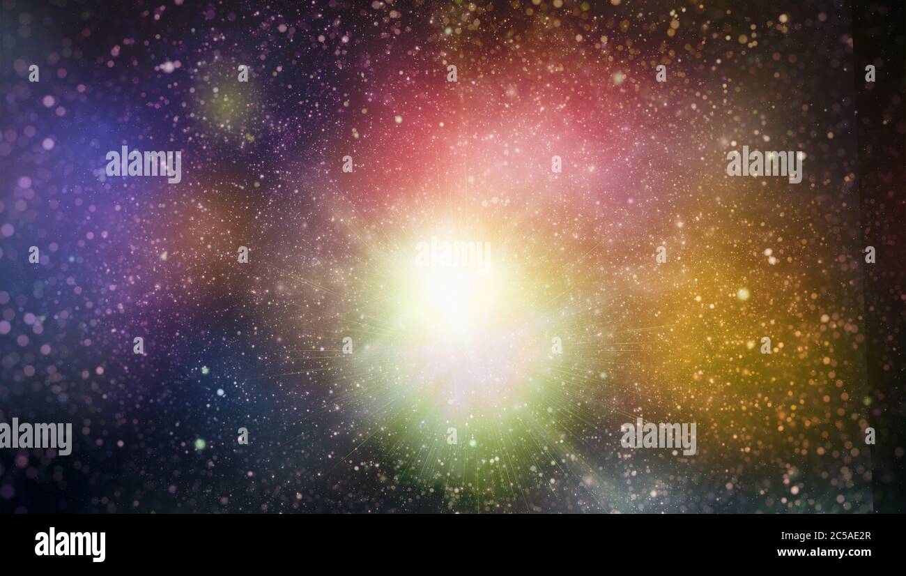 Galaxy with stars and space background. Beautiful background of the ...