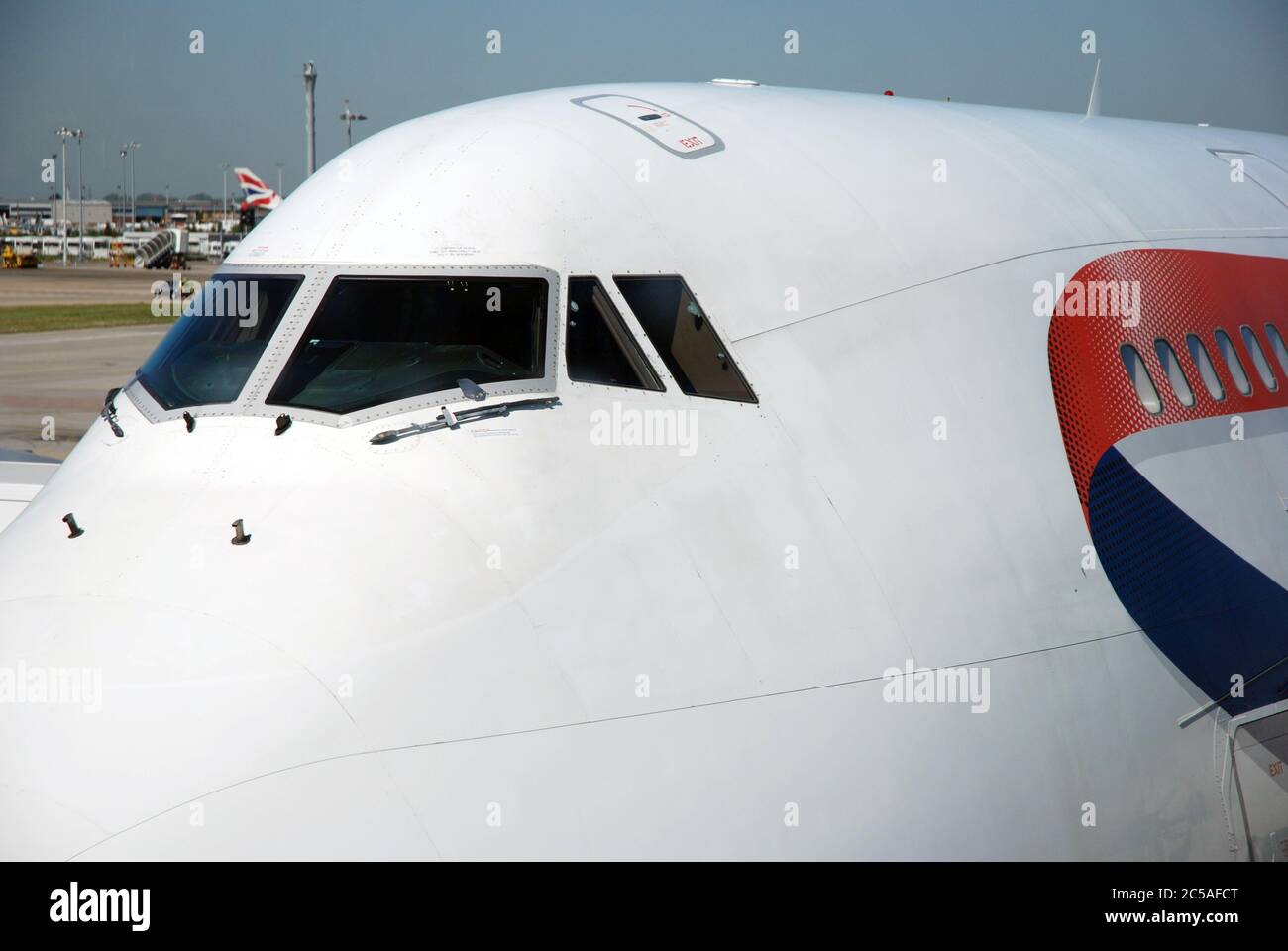 Phoenix, Arizona, USA - August 2014: Close up of the front and cockpit ...