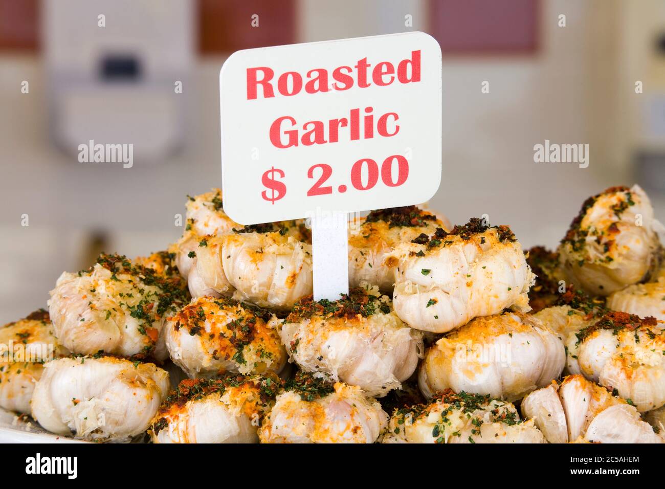 Roasted Garlic in Gilroy,California,USA Stock Photo Alamy