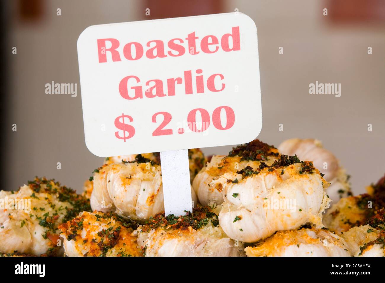 Roasted Garlic in Gilroy,California,USA Stock Photo Alamy