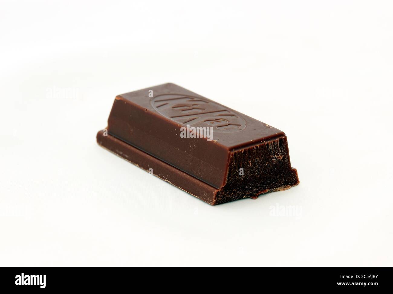 Kitkat solid chocolate bar with no wafer Stock Photo Alamy