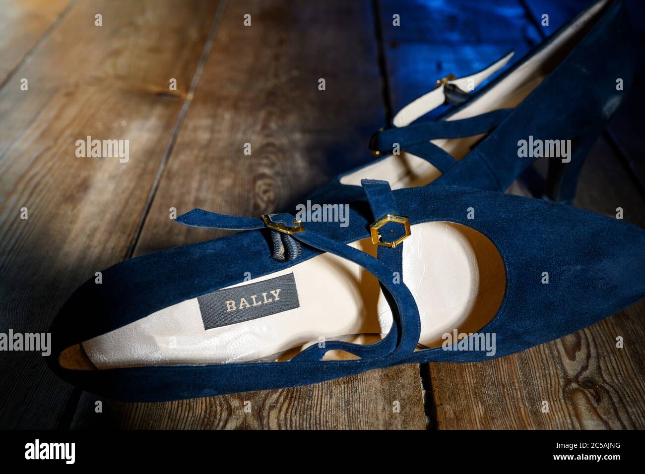 Bally ladies shoes Stock Photo