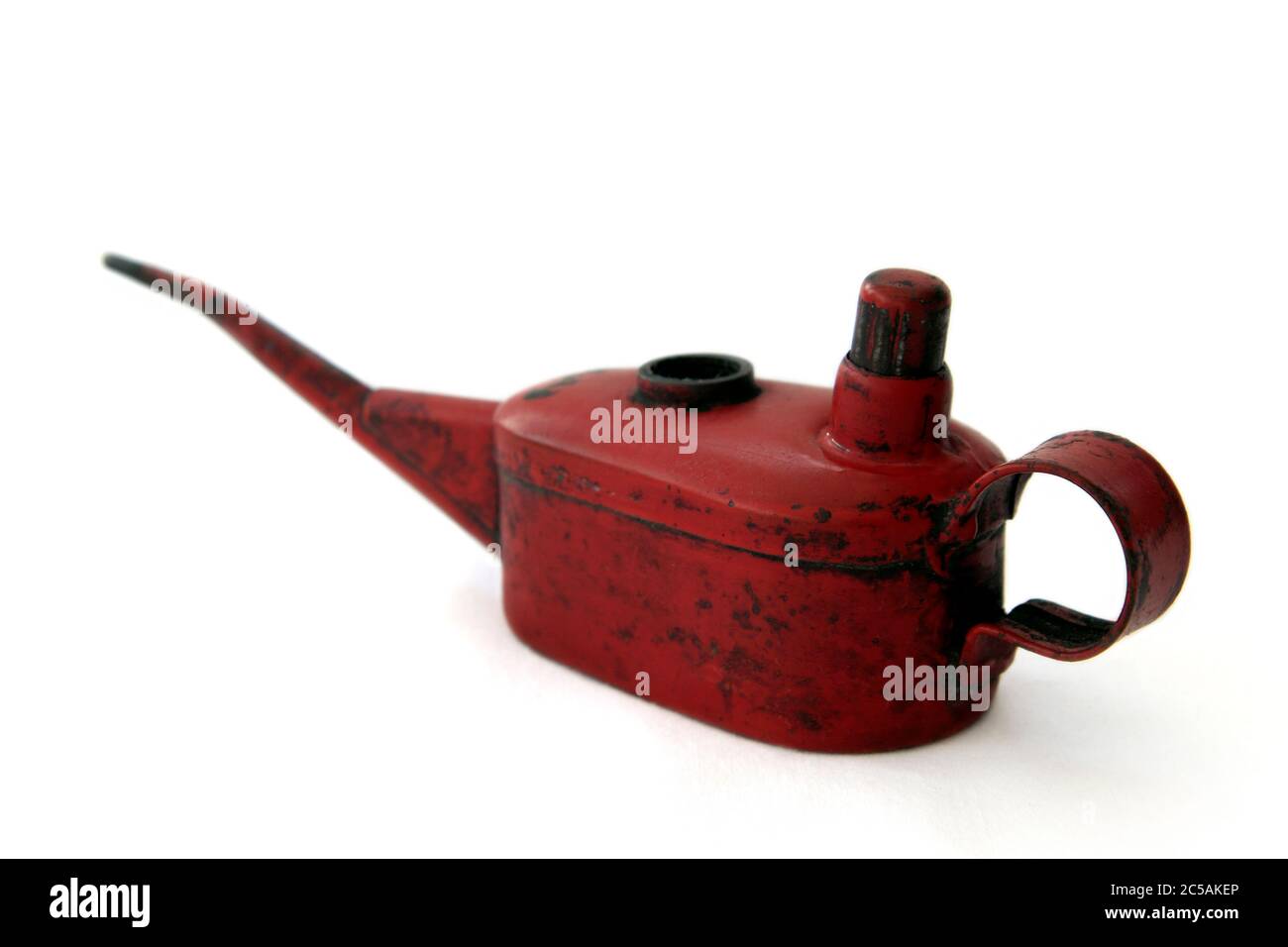Vintage oil can Stock Photo Alamy
