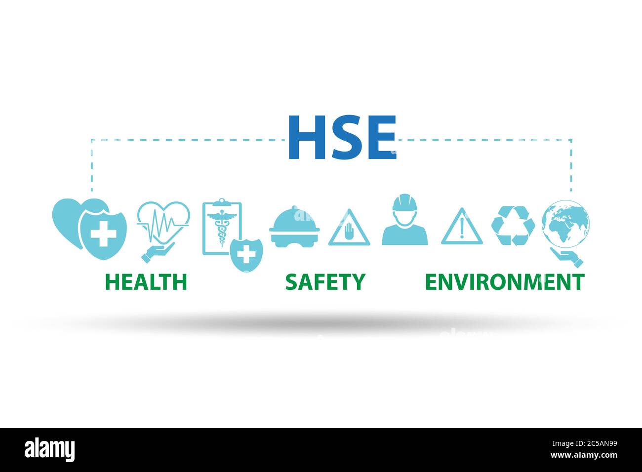 HSE concept for health safety and environment Stock Photo Alamy