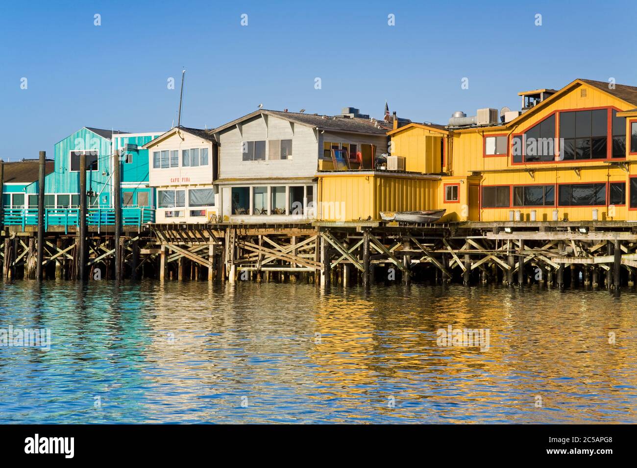Fisherman's Wharf,Monterey,California,USA Stock Photo