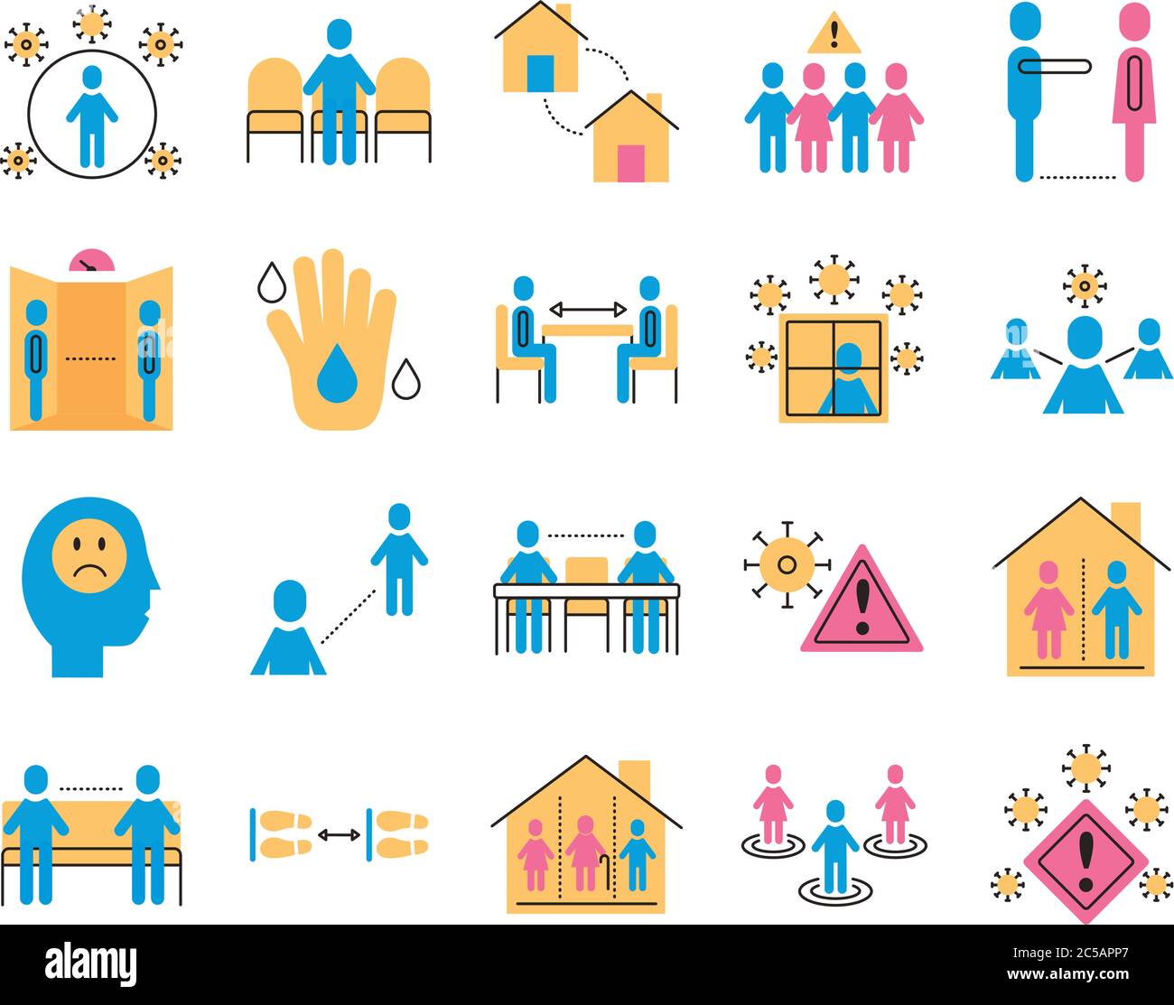 Group humans distance social hi-res stock photography and images - Alamy