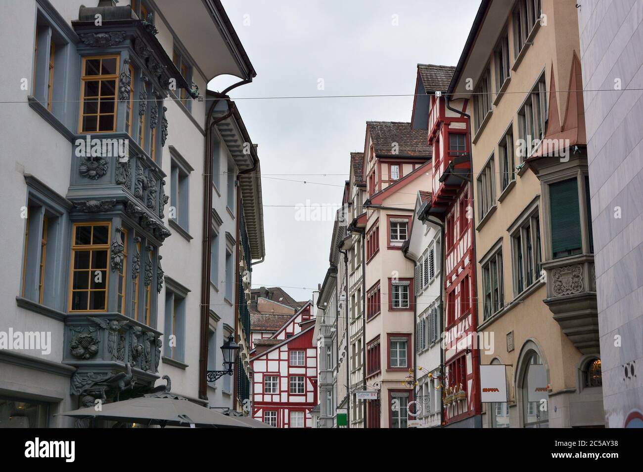 St Gallen Switzerland Schweiz Suisse Svajc Europe Stock Photo Alamy