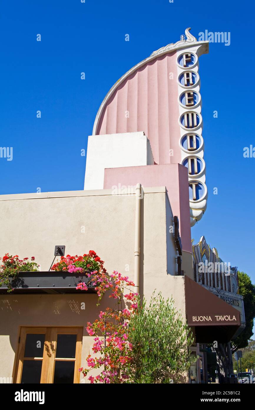 Fremont Art Deco Movie Theater,Monterey Street,San Luis Obispo, County