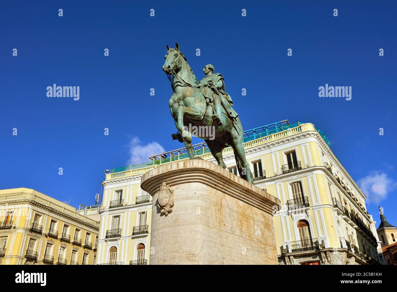 Equestrian statue carlos iii europe hi-res stock photography and images ...