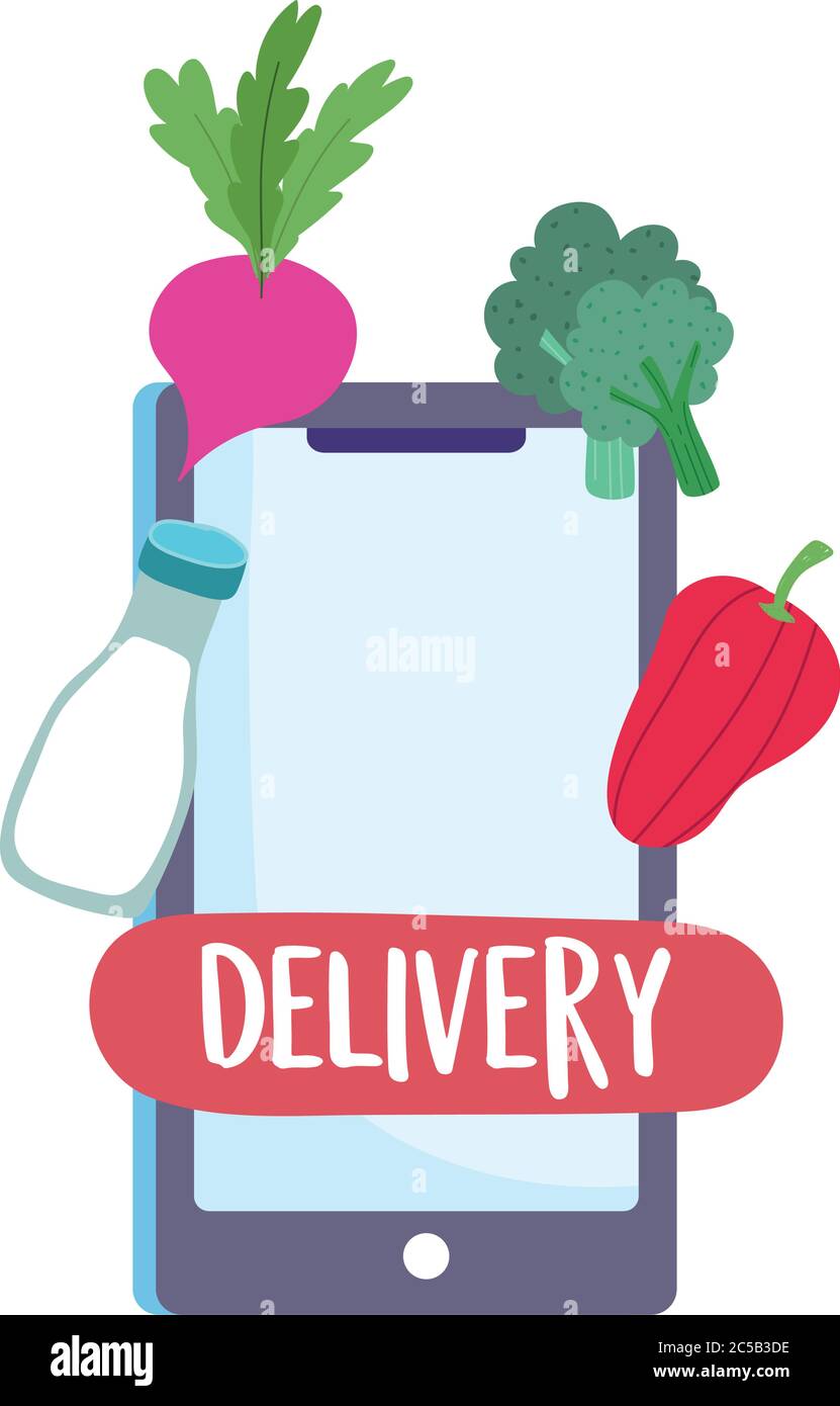 safe delivery at home during coronavirus covid 19 , smartphone order