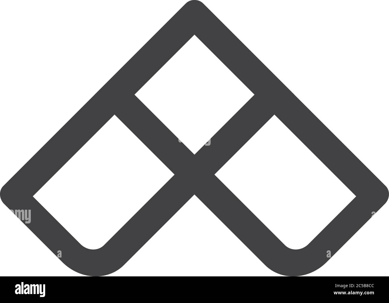 letter a arrow line geometric logo vector Stock Vector Image & Art - Alamy