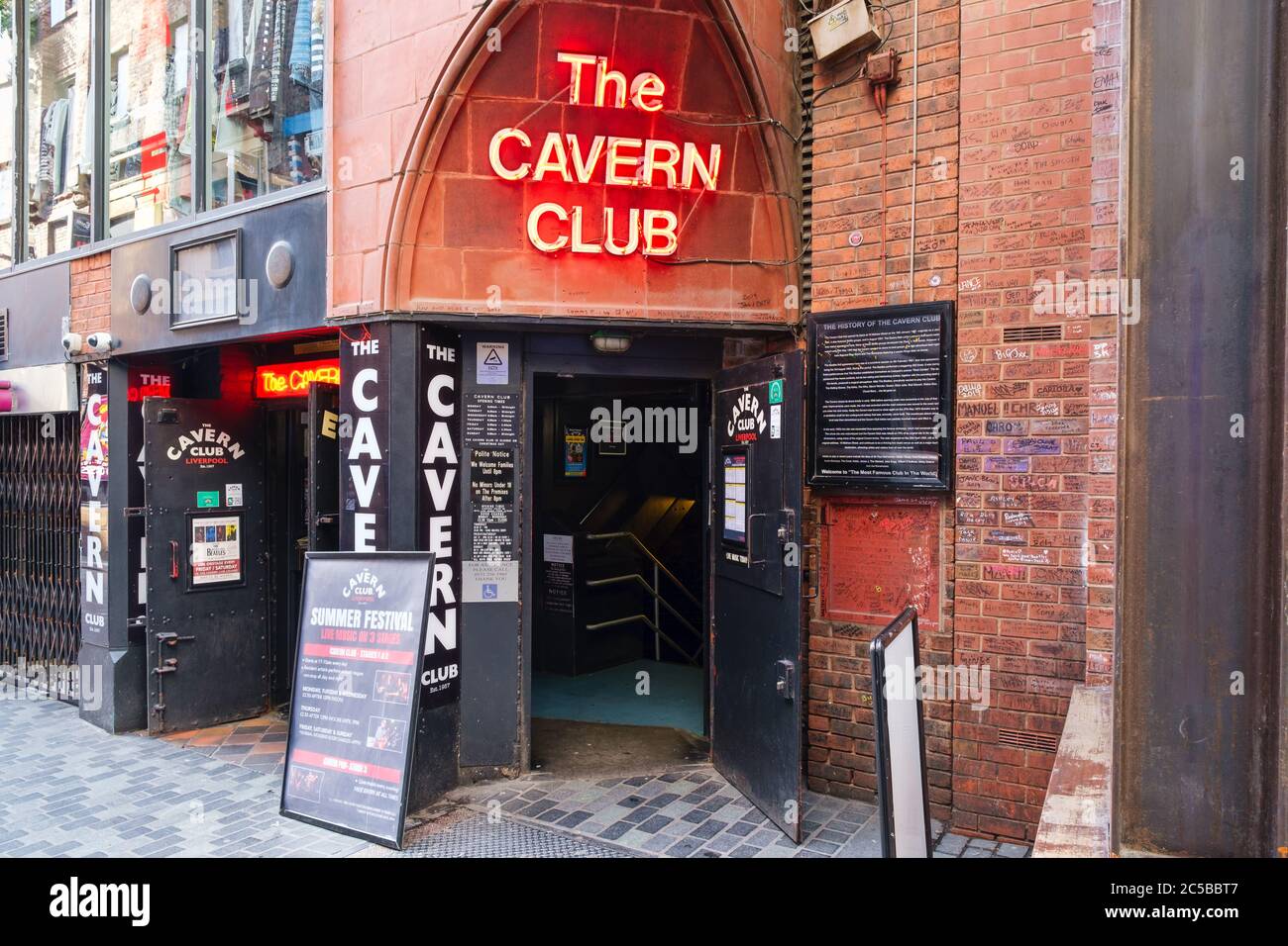 The Cavern Club, the legendary venue where The Beatles popularity ...