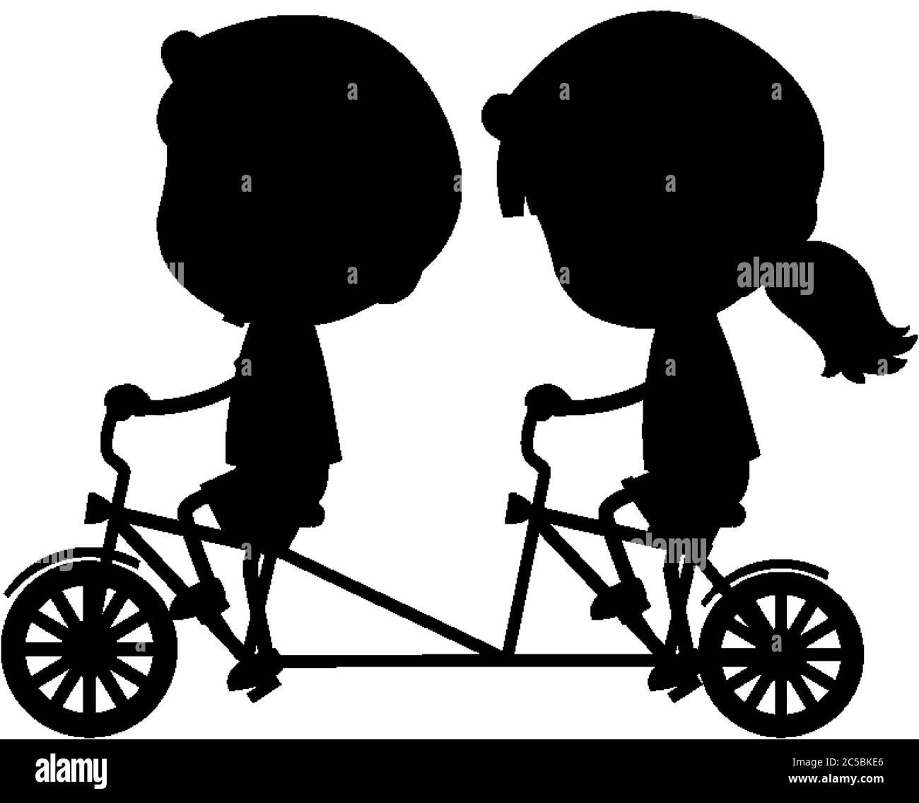 Silhouette Boy And Girl Riding Bicycle On White Background Illustration Stock Vector Image Art Alamy Silhouette Boy And Girl Riding Bicycle On White Background Illustration Stock Vector Image Art Alamy