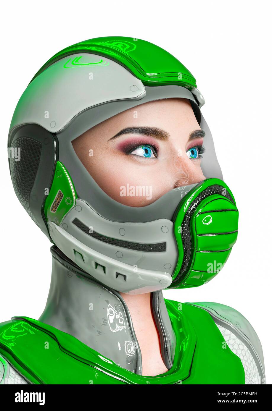 Profile sci fi hi-res stock photography and images - Alamy