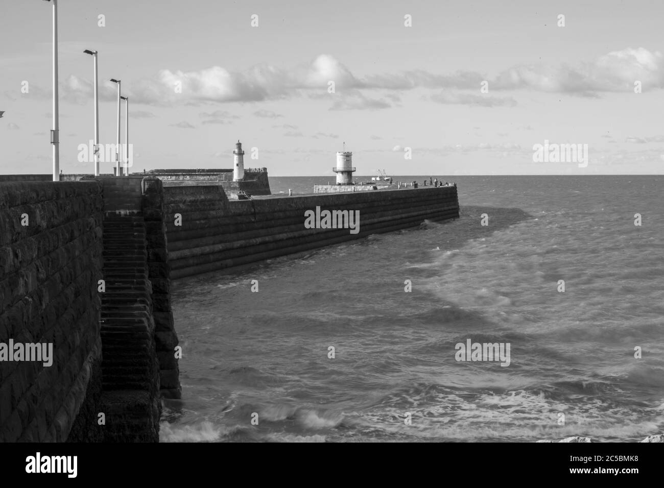 Seawall, sea wall, promenade, waterfront, sea, defences, of towns, of