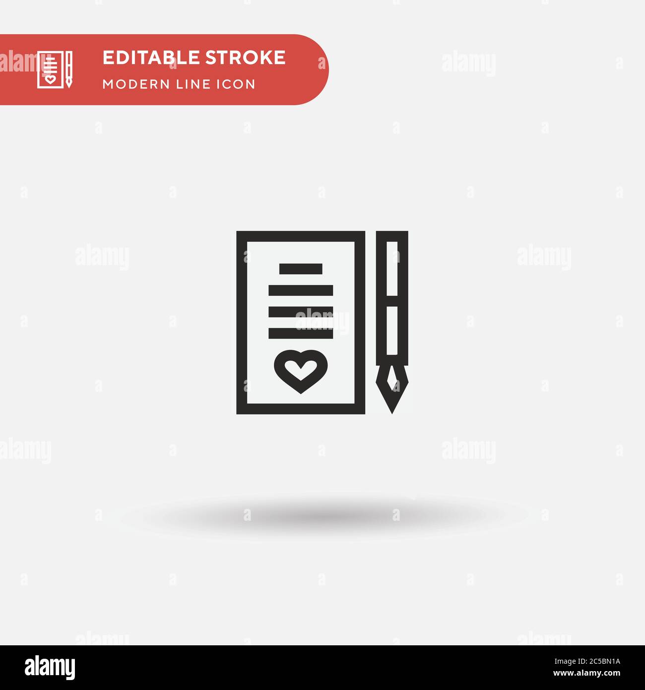 Letter Simple vector icon. Illustration symbol design template for web ...