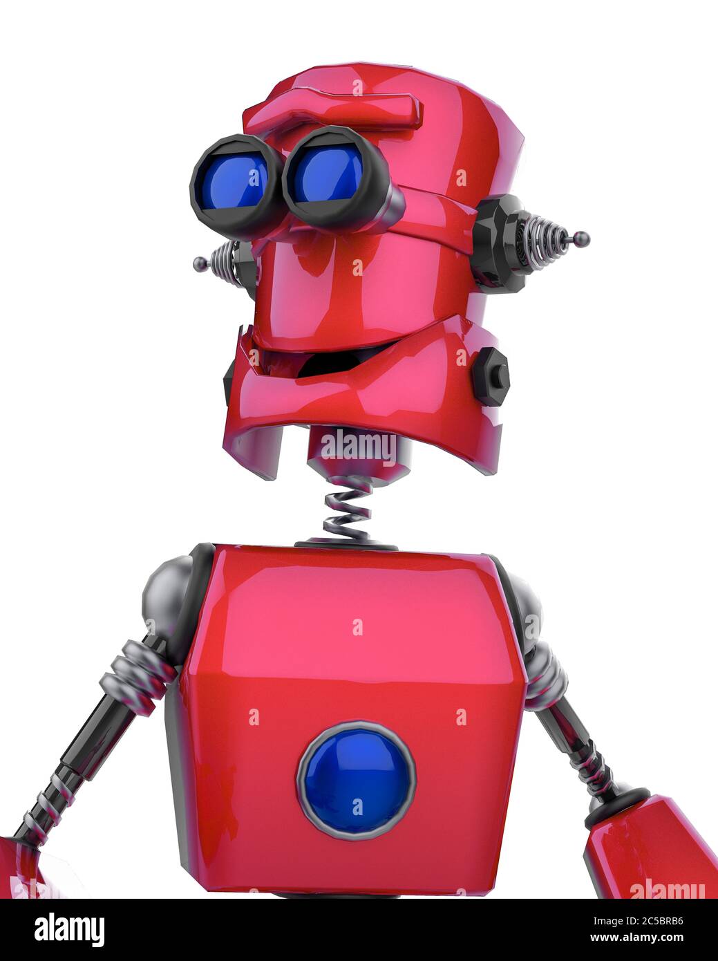 Cute robot illustration hi-res stock photography and images - Page 23 -  Alamy