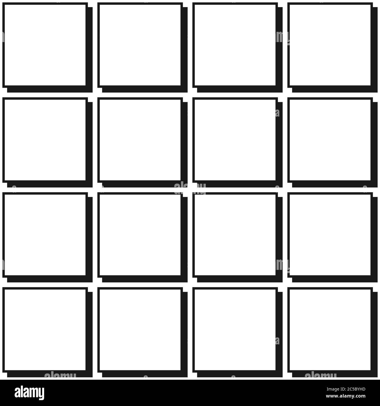 Seamless geometric pattern with square tiles Stock Vector Image & Art ...