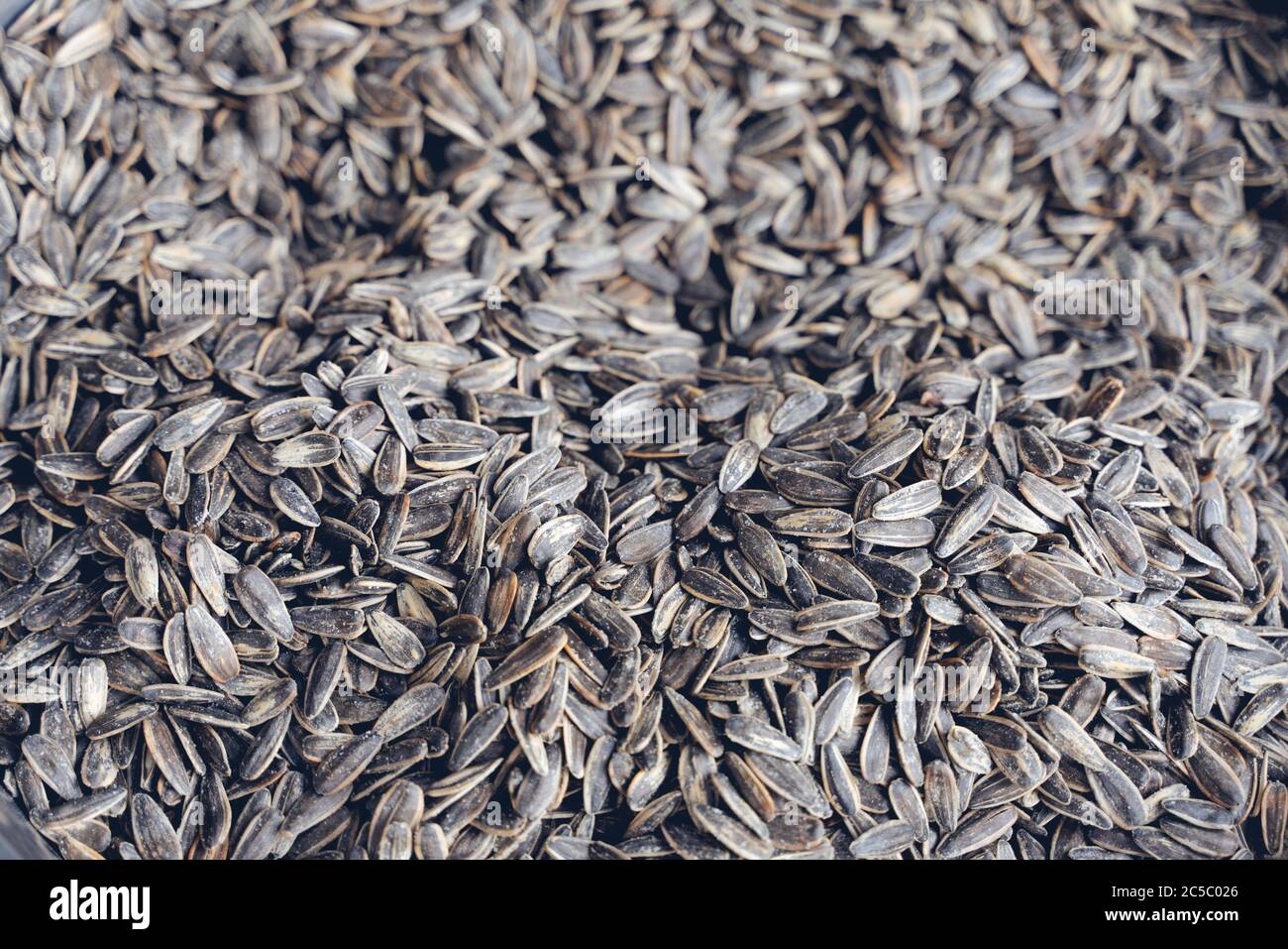 Dry roasted and salted sunflower seeds Stock Photo Alamy