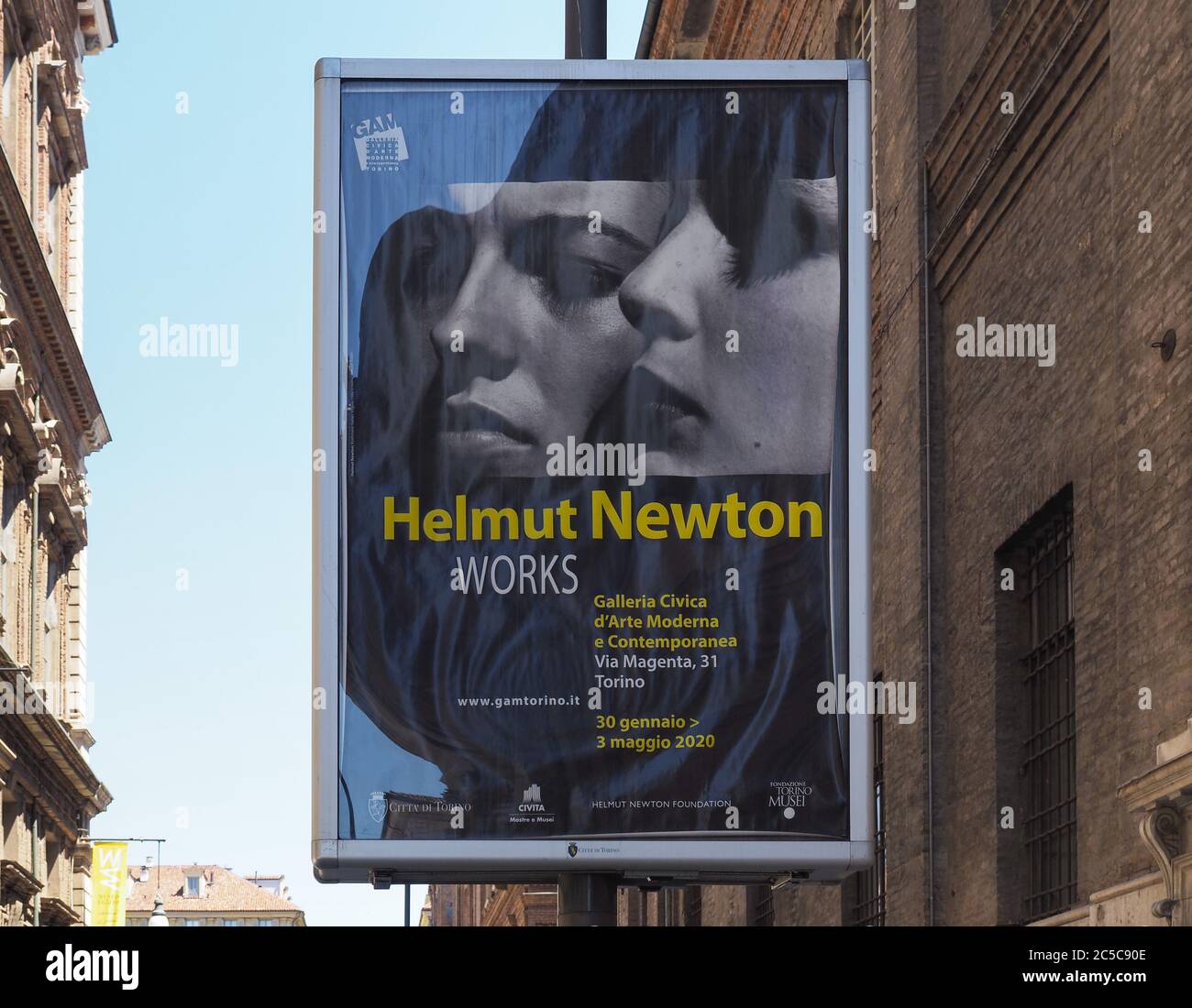 Helmut Newton exhibition Stock Photo - Alamy