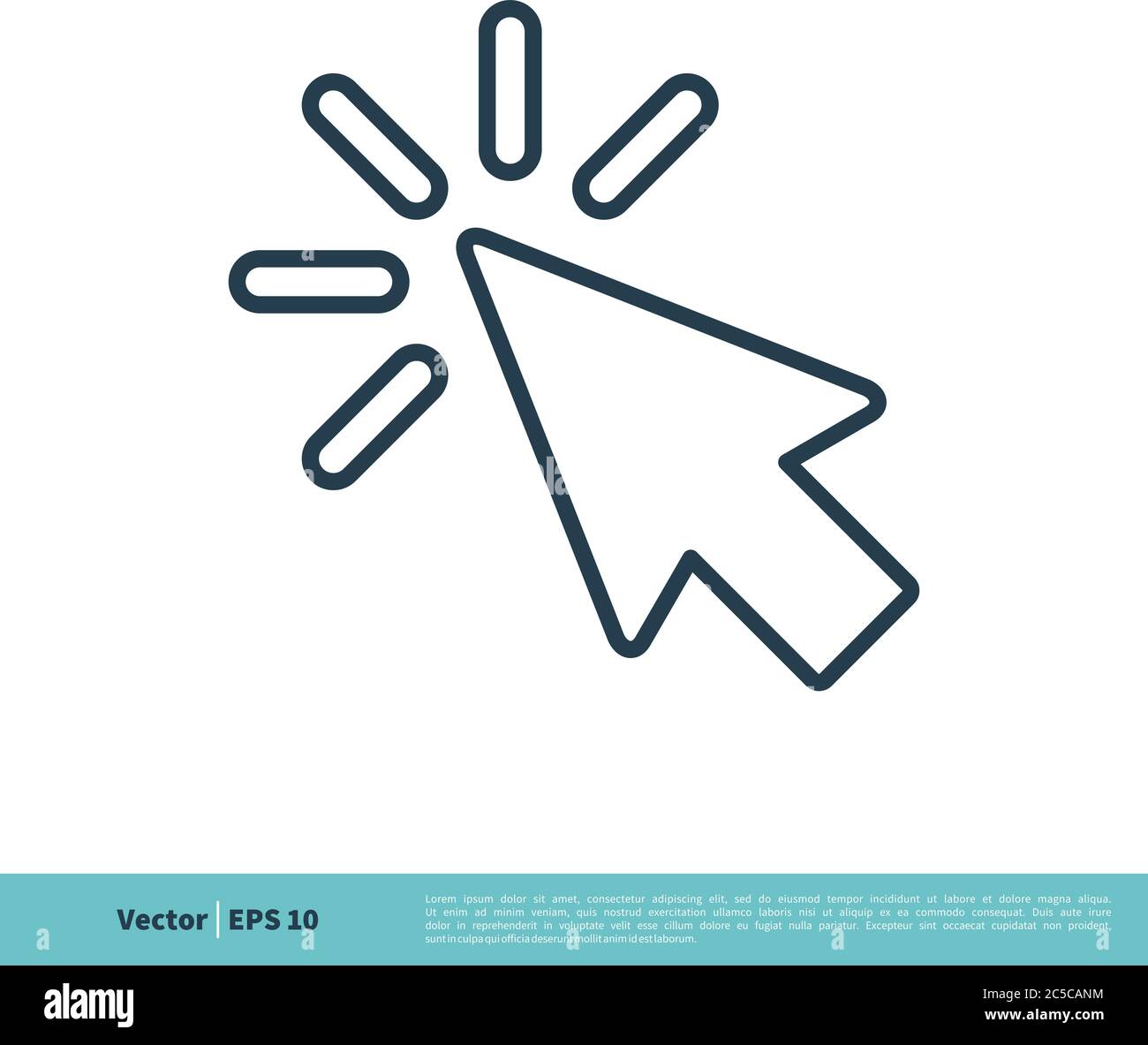 Mouse pointer vector Stock Vector Images - Alamy
