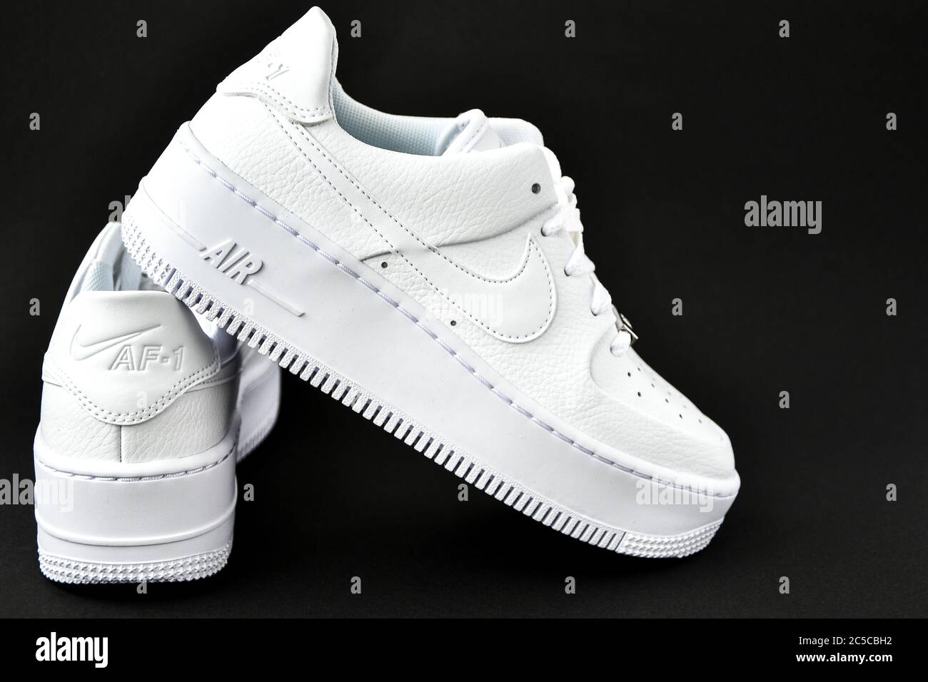 Nike air force 1 white hi-res stock photography and images - Alamy