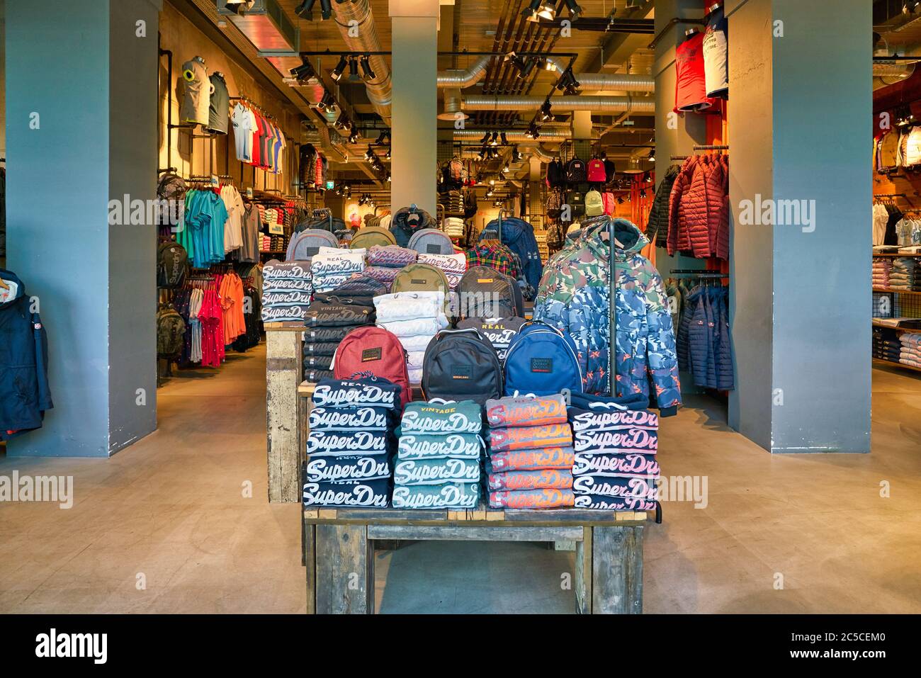 Superdry store hi-res and images - Page 3 - Alamy