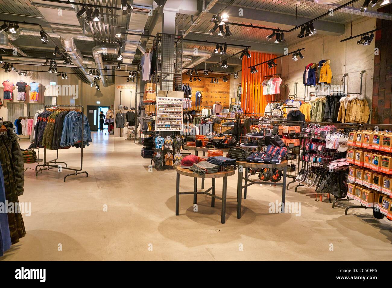 Superdry Clothes Clothing Inside Shop High Resolution Stock Photography and  Images - Alamy