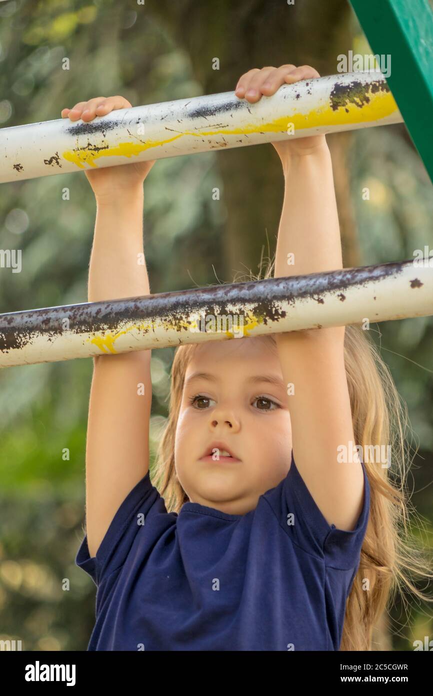 a child with exercise equipment Stock Photo - Alamy
