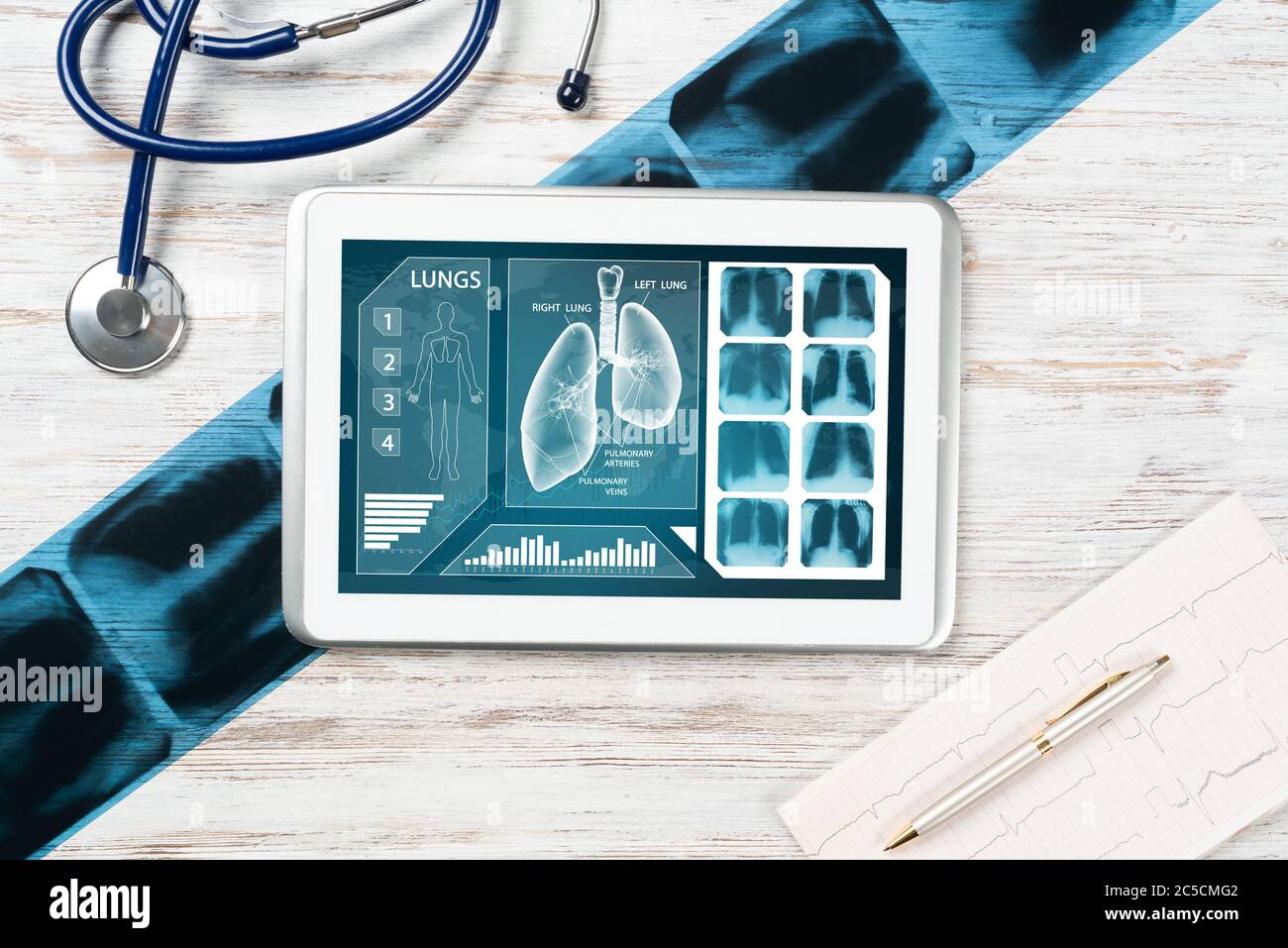 Medical diagnostics in modern hospital Stock Photo Alamy