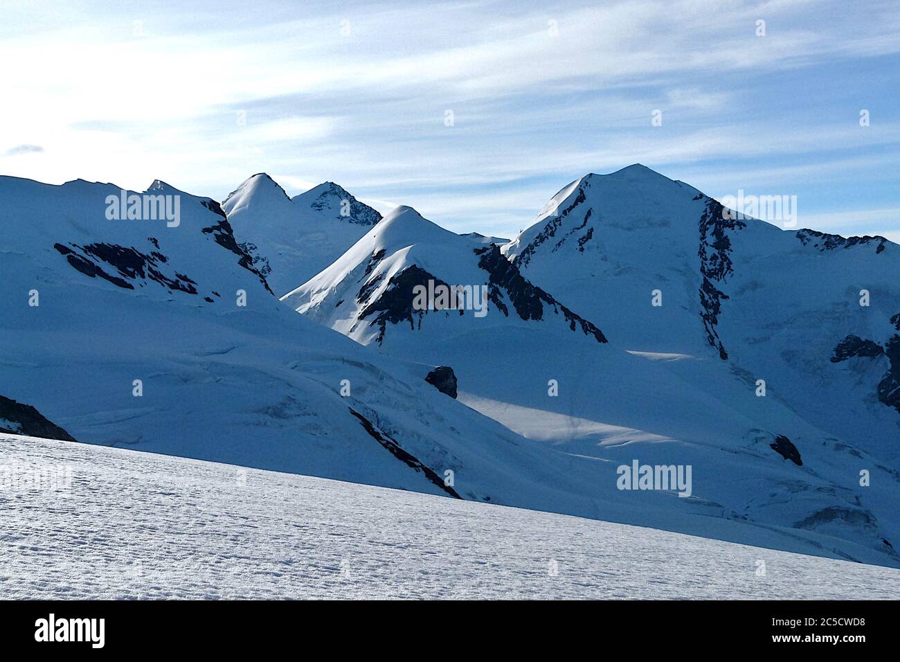 Rosa mountain massif hi-res stock photography and images - Alamy