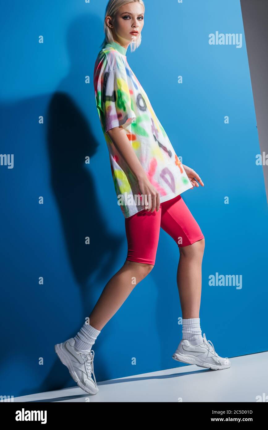 colorful bike shorts