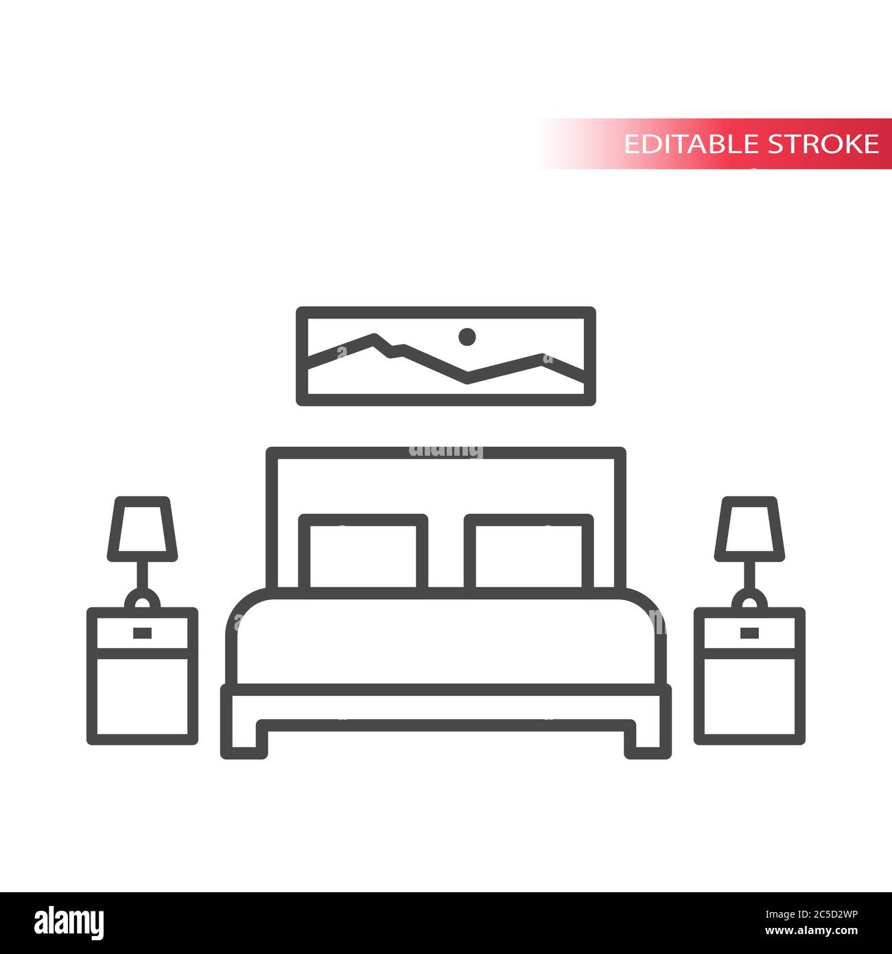 Bed Stock Vector Images - Alamy