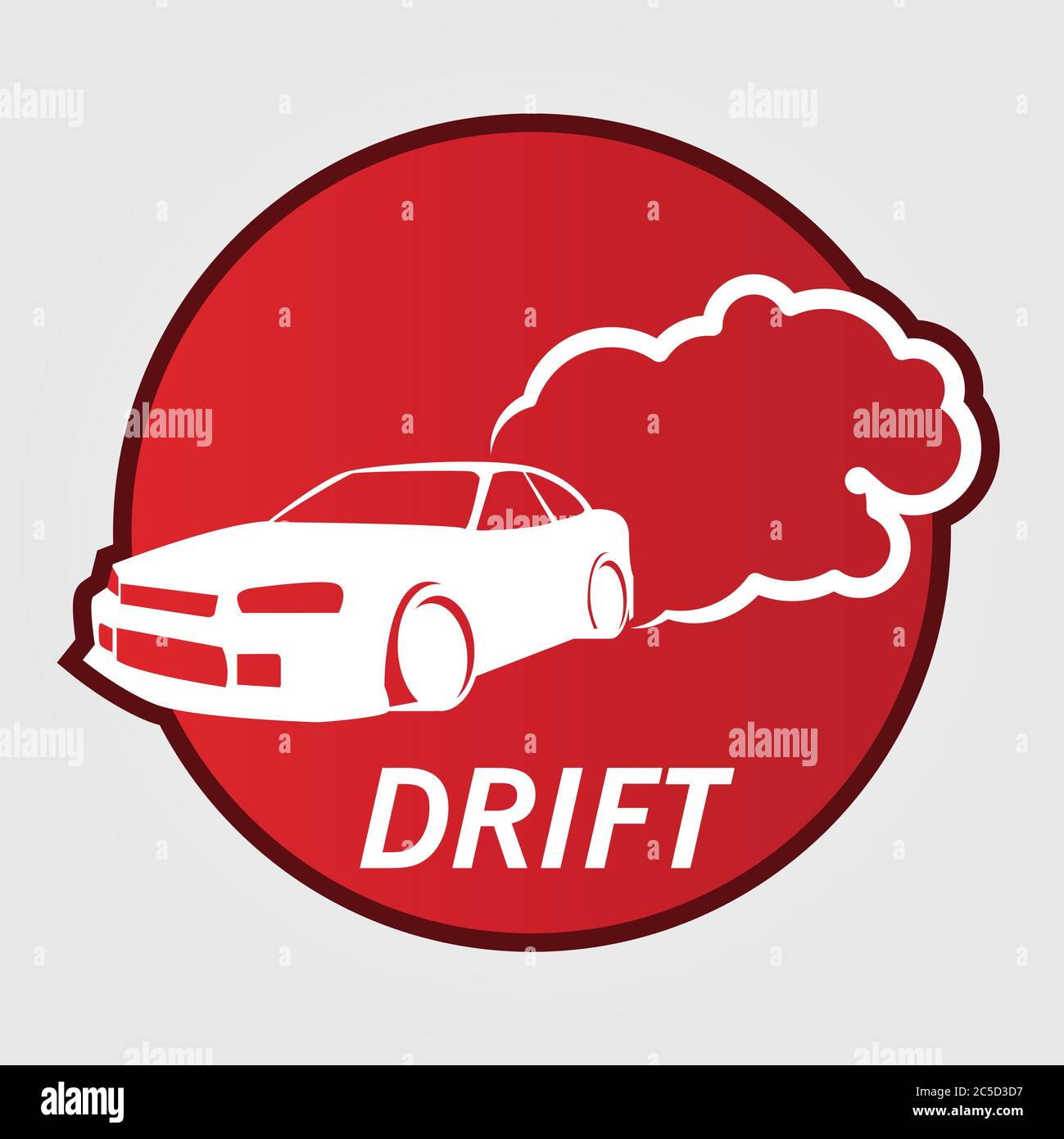 Race Car Drifting Stock Vector Image & Art Alamy