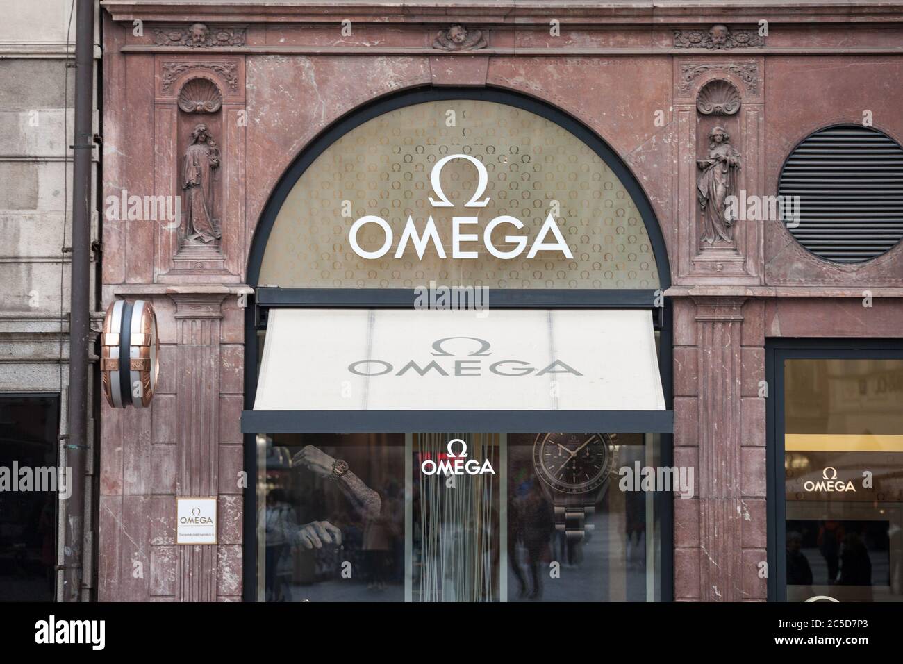Omega watch company logo hires stock photography and images Alamy