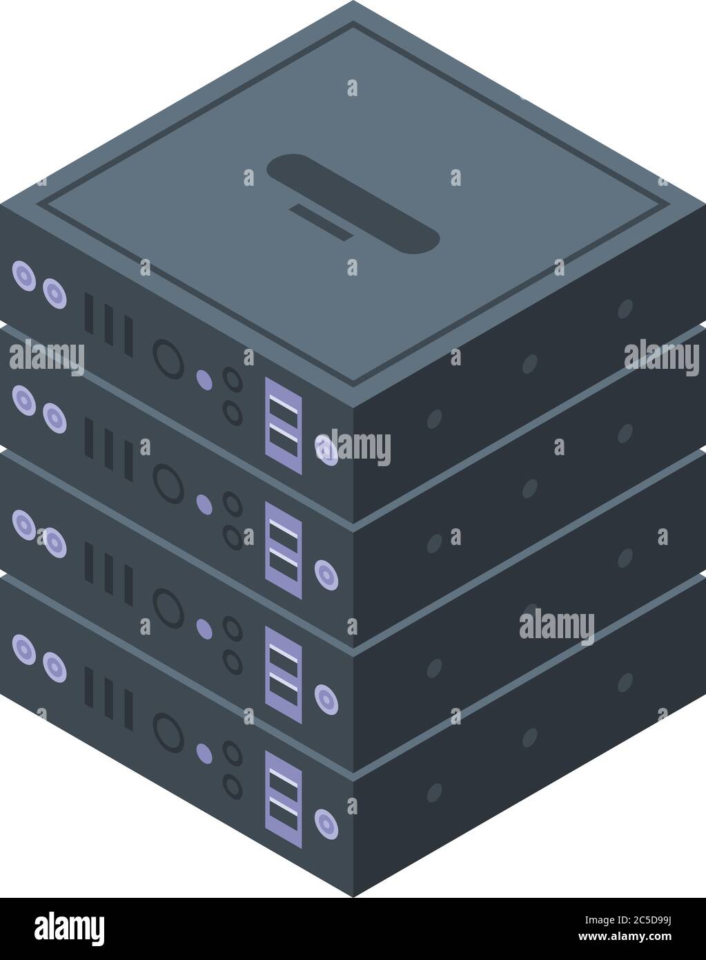 Server rack storage icon, isometric style Stock Vector Image & Art - Alamy