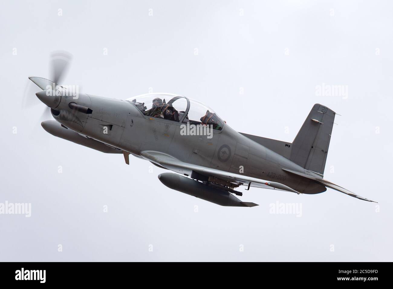 Royal Australian Air Force (RAAF) Pilatus PC9A Forward Air Control