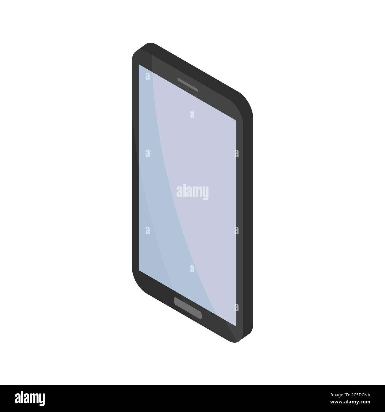 Isometric of smartphone vector isolated on white background Stock ...