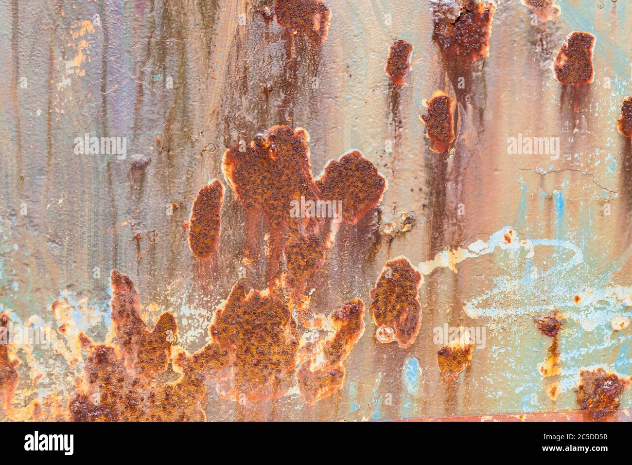 Rust covered weathered iron steel metal texture background with rusty