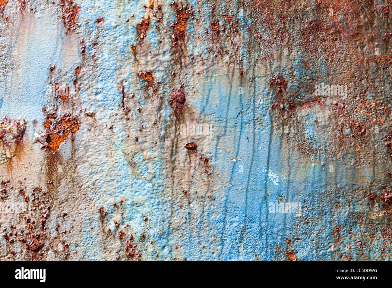 Rust covered weathered iron steel metal texture background with rusty