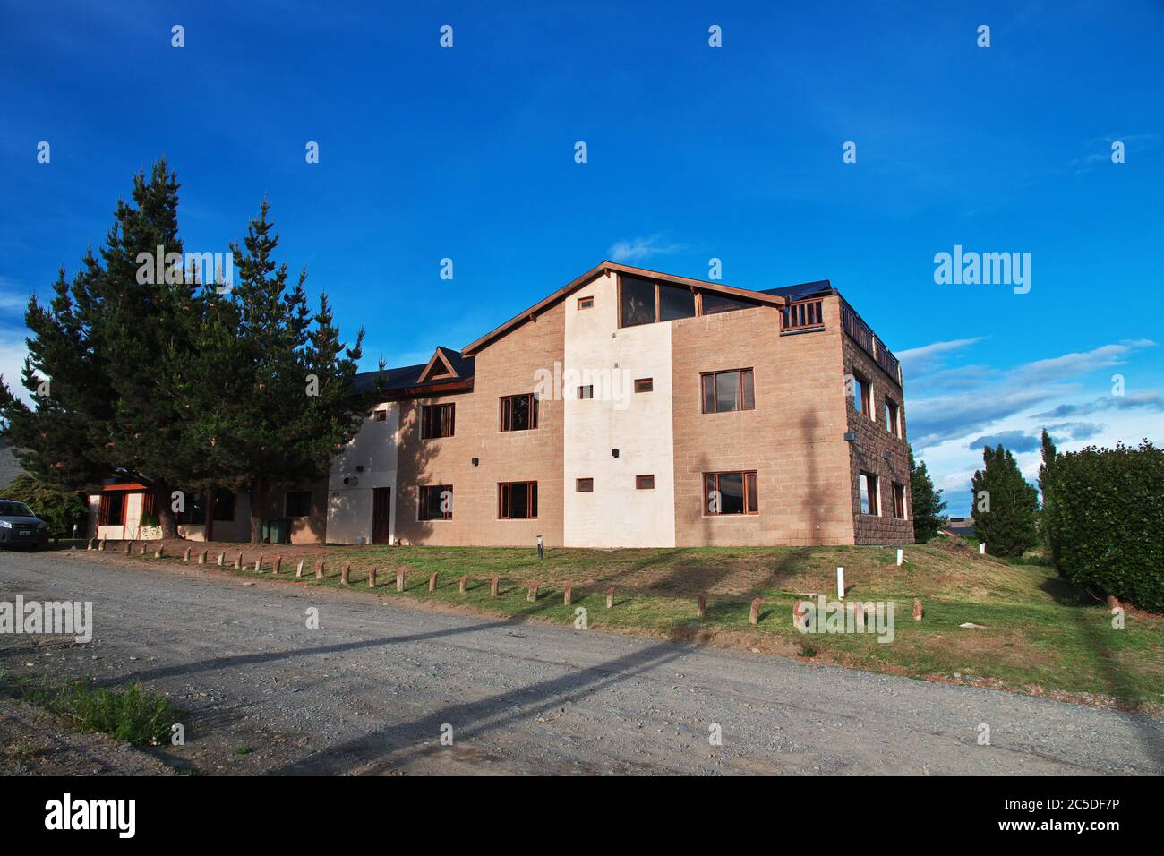 The hotel in El Calafate, Patagonia, Argentina Stock Photo