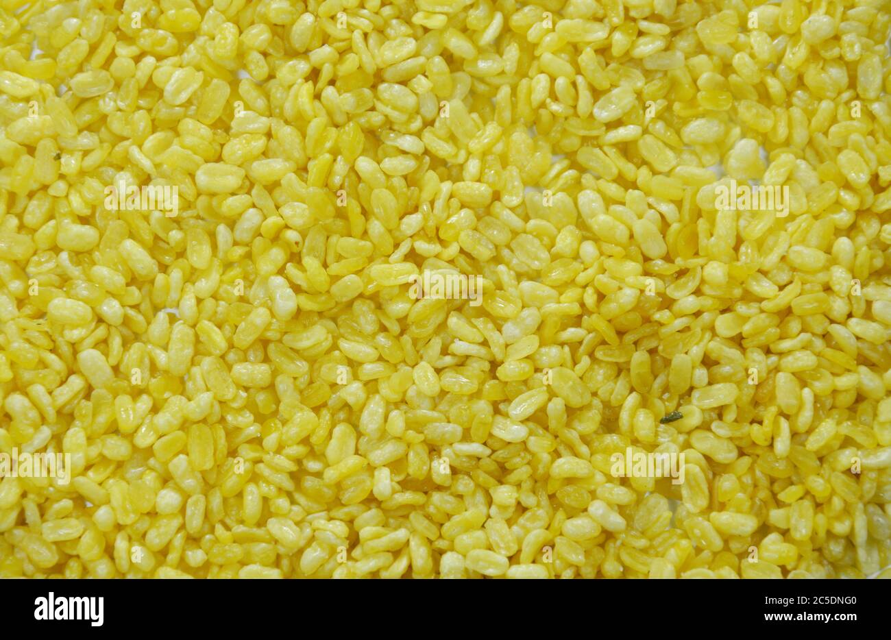close up grain of baked soybean background and texture Stock Photo