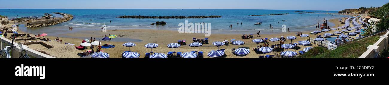 Anzio beach, Italy Stock Photo