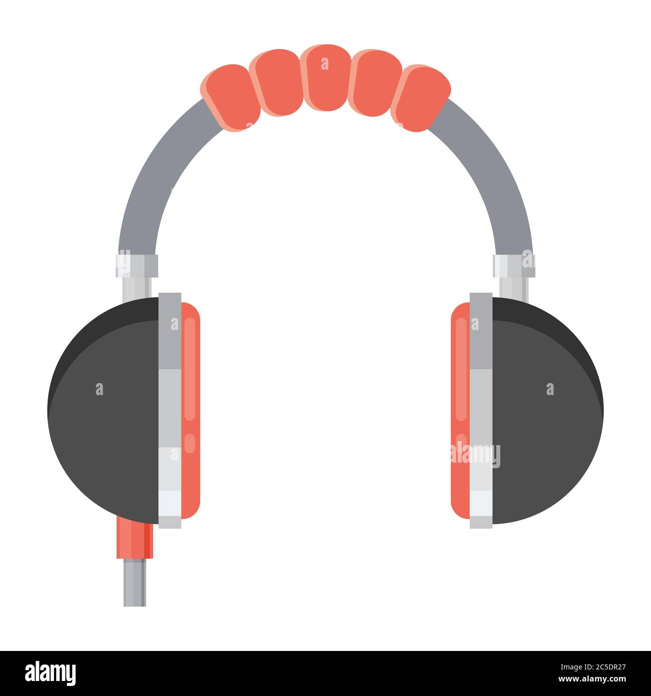 Vector Headphones Icon Stock Vector Image & Art - Alamy