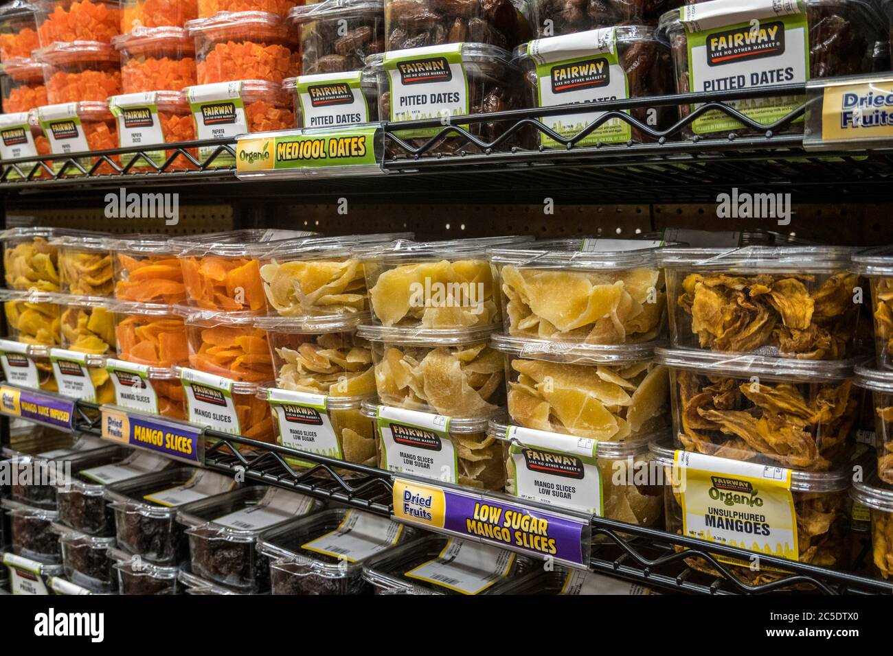 Fairway Super Market, New York City, USA Stock Photo